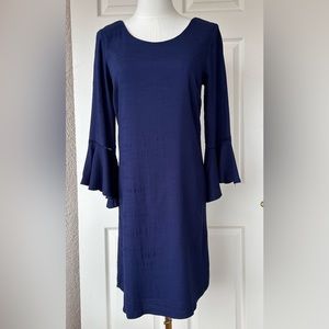 Charming Charlie Lace Back Bell‎ Sleeve Dress Size Small NWT
